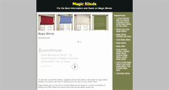 Desktop Screenshot of magicblinds.org
